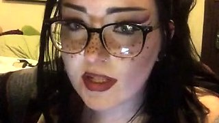Amateur striptease and Solo masturbation