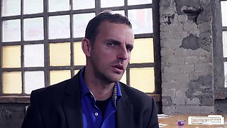 Pornfighter Long John's Flirtatious Charm Sparks Passion in Office