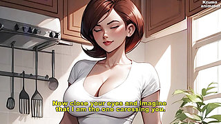 Elastic Woman Guiding Her Handjob And Asking For Cock In Her Pussy - HentaiJOI HandJob