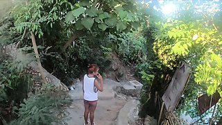 Big ass Thai GF sex after the beach