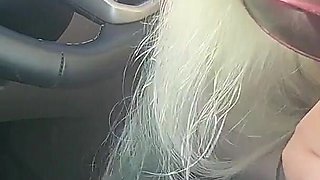 A Sneaky Blowjob in the Car