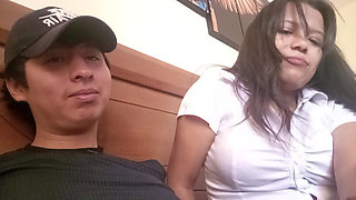 Secretary Feels Guilty for Being Unfaithful to Her Boyfriend, She Thinks About It a Lot but Keeps Fucking Me