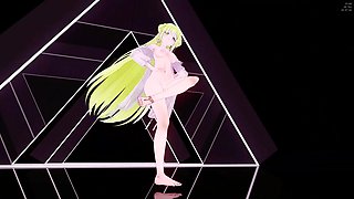 Azur Lane Janus Hentai Hot Sexy Dance Song Ha Aoa Mmd 3D Blonde Hair Color Edit Smixix