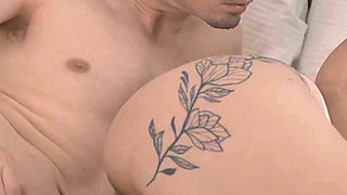Step Mom Stuck with Step Son in One Bed in Share Room - Will a Hotel Night Spark Forbidden Tension?!