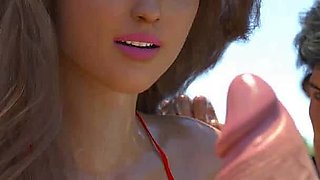 My Italian Hot Wife: Wife Cuck Her Husband with His Friends by the Pool - Episode 7