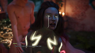 Lust Academy 48 - James Is Kissing and Fucking Jaina in Many Positions and Getting Blowjob From Frida - Fivesome Sex