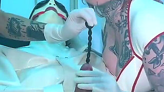 Latex Medical Procedure: Bound, Urethral Play, and Drained