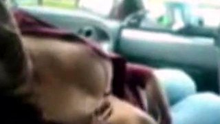 Asian Babe Gives Blowjob in a Car - Amateur Indonesian Video