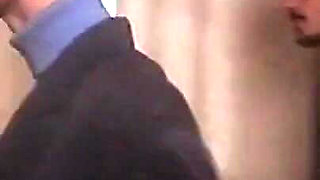 Two Monster Cocks for Napoleon's Slut, Prisoner Ass Fucked and Cummed in Mouth