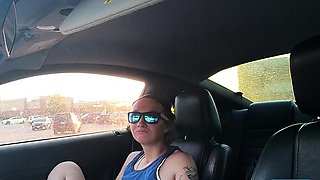 Public Play at Hyvee - Adult Toy Solo in Car