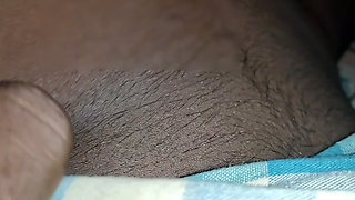 Indian sister-in-law's water drained