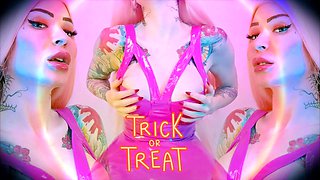 Trick or Treat Fat Fuck!