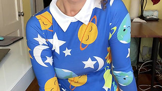 JOI -stepdaughter Visits Stepdaddy at Work Day! She Finds Out He's in Porn and She Becomes Very Bratty and Demands That She Get Put