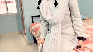 Desi Village Schoolgirl Tight Pussy Fucked Hard by Tutor Teacher - Mili Bhabi Doggy Style Sex MMS