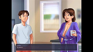 Caught getting it on in the library during summertime saga episode