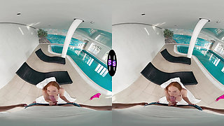 Horny Holly Molly Seduces Stranger At Luxury Hotel Pool - TeenMegaWorld