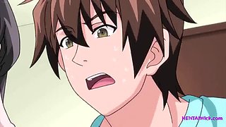 The Neighbors Wife cant control Herself, I cant resist her Temptation - Hentai - SUB