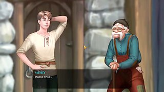 Big boob sex animation with a focus on the bum