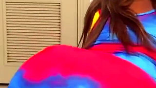 i made Stepdaddy cum 2 times on my big ass