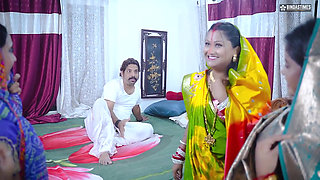 Omg - Desi Indian Brother in Law Takes All Hot & Sexy Bihari Bhabhiji at Once ( Bhabhi Gangbang )