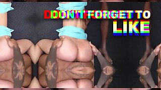 Busty Brunette Has Cum Leakin From Her Tight Pussy