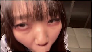 I Keep Sucking My Favorite Cock Deep Into My Throat. Costume Play Pervert Woman