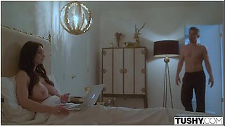 Dominating Wife Watches As Her Husband Fucks Teen 18+ In The Ass With Mick Blue, Mindi Mink And Kayla Kayden