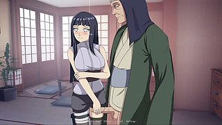 Hinata cheats on Naruto with her trainer Loveskysan69 in this anime fantasy