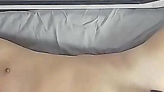 Husband Films Naughty Wife Sucking Her Nipples, Jerking off to Her Cuckold Husband While He Sucks Her Nipples