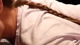 Cheating Blowjob in Car While Hubby Play Games