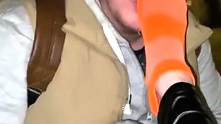 Black Amateur Explore Hot Foot Fetish