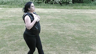 Flashing my Ass and Tits