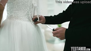 Phat backside COUGAR bride romps giant knob ex one last time before wedding