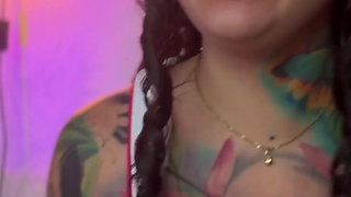 Naughty Giantess Power Play Little Person. Sneezing, Snot