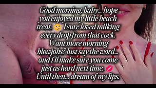This Is What Happens When Your MILF Worships Your Cock at Dawn