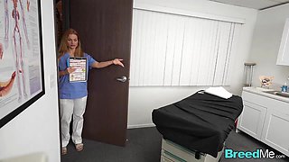 Summer Vixen Wants Her Cunt To Be Packed Up Right Here, Right Now, And The Man milk Medical center Is The Right Place For Her. This Blondie Sexbomb Gets Bare And Takes hold of The Physician's Jizz-shotgun Begging Him To Shag Her In Front Of His Nurse. Sum