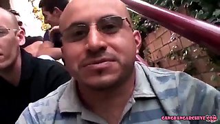 Gangbang Archibe - Busty MILF in stockings