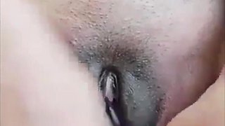 Sexy African French Girl Creamy Double Eggplant Penetration