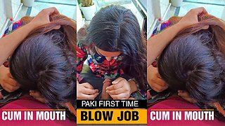 Roleplay First Office Blow Job in Office with my Paki Gf