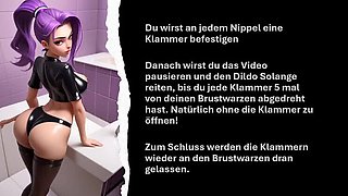Dominant German Mistress Fucks Your Ass Hard - Femdom Anal JOI