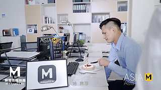 ModelMedia Asia-My Proud Lady Boss-Xia Qing Zi-MD-0182-Best Original Asia Porn Video