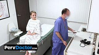 Pervdoctor - splendid teenie patient needs doctor oliver's special approach for her pinkish labia