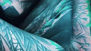 I Masturbate Outside My Anal Hole with Dildo Until I Need to Pee