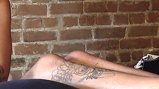 Cruella's Blindfolded Slave Cheating Blowjob - (dreamgirls in Socks)