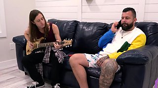 Real european hooker sucking amateur dick and pussy fingered
