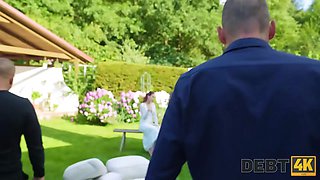Debt4k. collecting the brides cunny