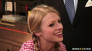 Pussy On The Motorbike With Voodoo, Avrill Hall - Brazzers
