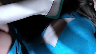 Feng Qing Er Serve Deepthroat - 3D Animation