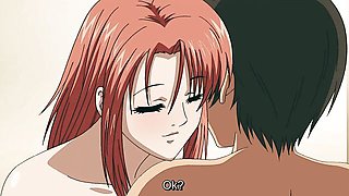 Naughty bird at hentai paizuri clip