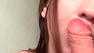 A College Girl Sucking Dick and Taking Cock in Her Pussy, It's so Embarrassing
